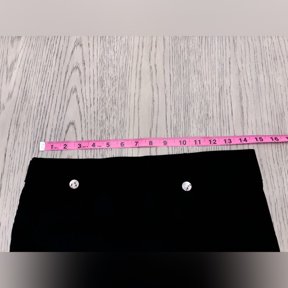 Rafaella Comfort Black Elastic Waist Pants Size 8 - Picture 5 of 6